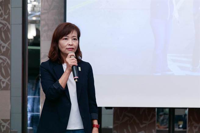 沈慧虹说，新竹市立儿童医院兴建过程包括没有土地、BOT议约2大困难，但最后都能一一克服，像自己的「囡仔」一样催生出来。（沈慧虹提供／陈育贤新竹传真）