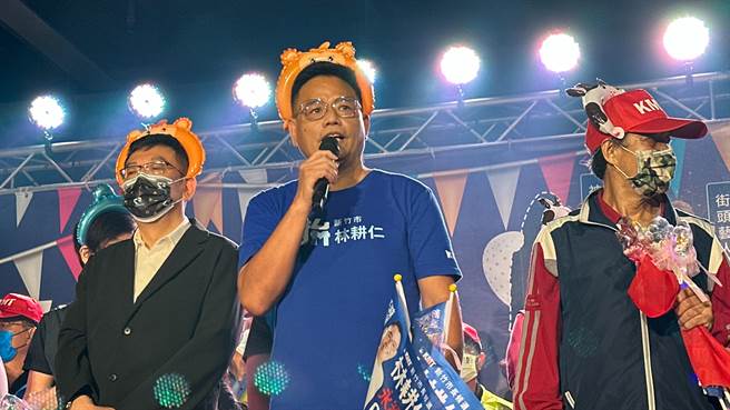 林耕仁说，自己是凭良心做事情，呼吁香山人勇敢站出来，用选票支持一个真正居住在新竹市的林耕仁。（林耕仁提供／陈育贤新竹传真）