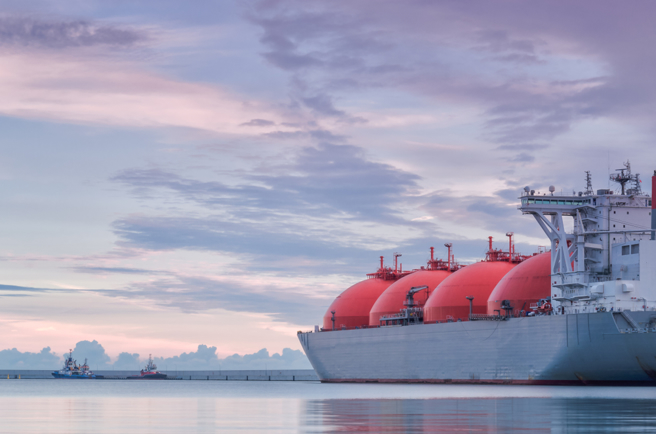 美国一艘液化天然气运输船可赚超1亿美元利润。（示意图/达志影像/shutterstock）