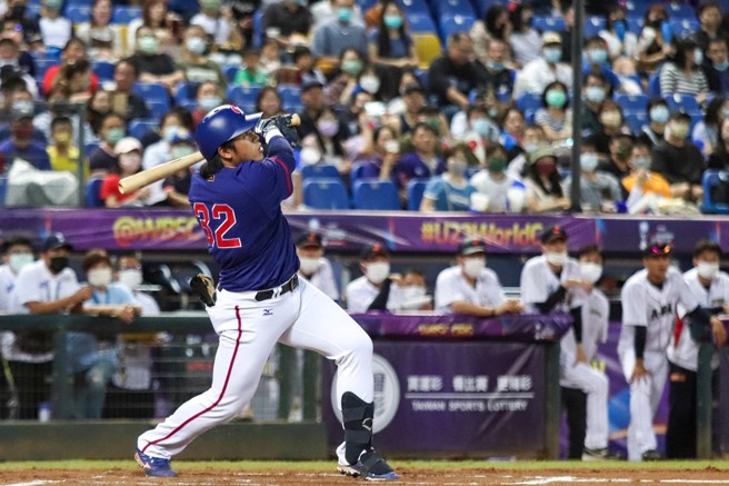 U23中華隊曾頌恩。（中華棒協提供）