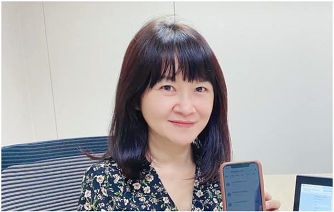 作家黄大米曾在电视台上班，分享过去有菜鸟记者打败资深主播嫁豪门，多年后结局反转的故事。（图／FB@黄大米）
