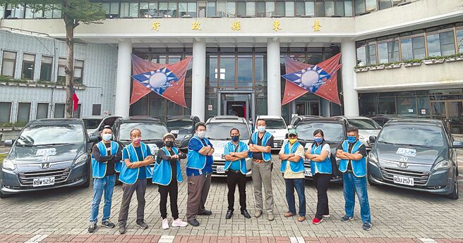 裕隆集团旗下裕融企业投入20辆纳智捷M7，支持台东县府灾后復原接驳计画。图／裕隆集团提供