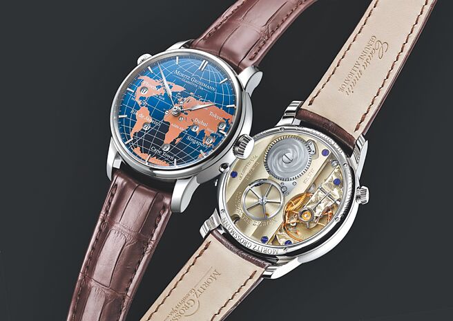 Moritz Grossmann 2022新品UNIVERSALZEIT世界时区腕表。（Moritz Grossmann提供）