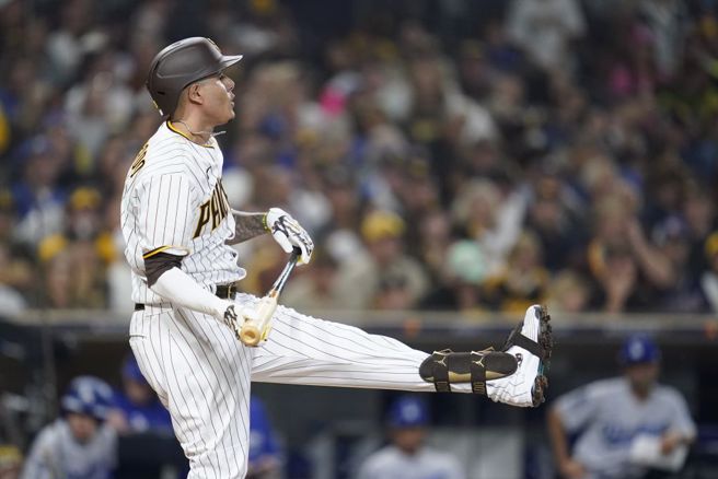 教士三垒手马恰多。（美联社）