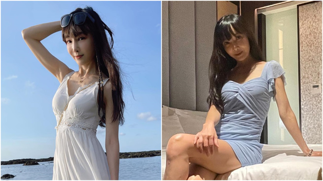 胡文英被塞在车阵内。(图/胡文英 脸书)