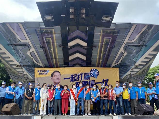 無黨苗栗縣長候選人鍾東錦今天成立大湖、泰安競選總部。（鍾東錦競選團隊提供／李京昇苗栗傳真）