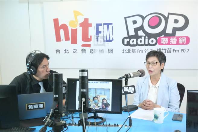 蔡壁如目前仍挂选战小组召集人，持续支持党内辅选。（《POP撞新闻》提供）