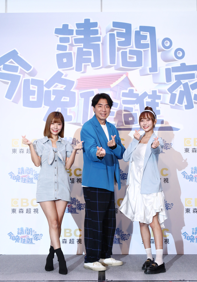 艾融（左起）、梁赫群、林襄。（东森超视提供）