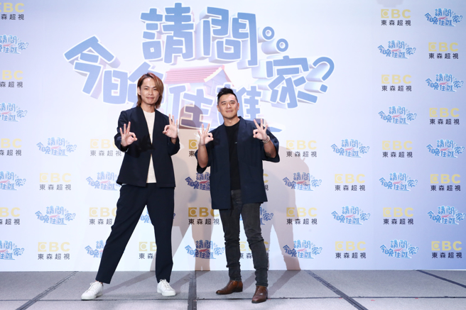 黄镫辉（左）、窦智孔。（东森超视提供）