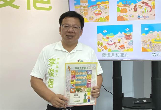 民进党嘉义市长候选人李俊俋将成立百工百业后援会。（廖素慧摄）