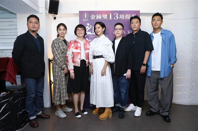 《良辰吉时》举办金钟入围茶会。（CatchPlay提供）