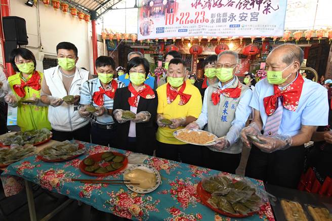 彰化县三山国王客底文化节将于10月22 、23日在有200多年歷史的永靖乡永安宫登场，安排一系列丰富多元的活动。（吴敏菁摄）