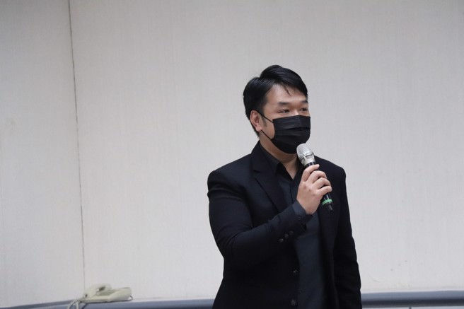 第八屆武漢金銀湖杯海峽兩岸青年創新創業大賽評審：TIPRA台灣暨台北市國際公共關係協會郭慶輝理事長。(攝影/景義婷)