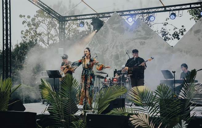 舞思爱为音乐节献声。（Fali Fali音乐节提供）