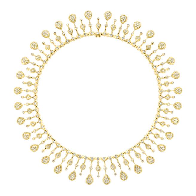 宝诗龙Serpent Boheme系列solarite项炼，约244万元。（Boucheron提供）