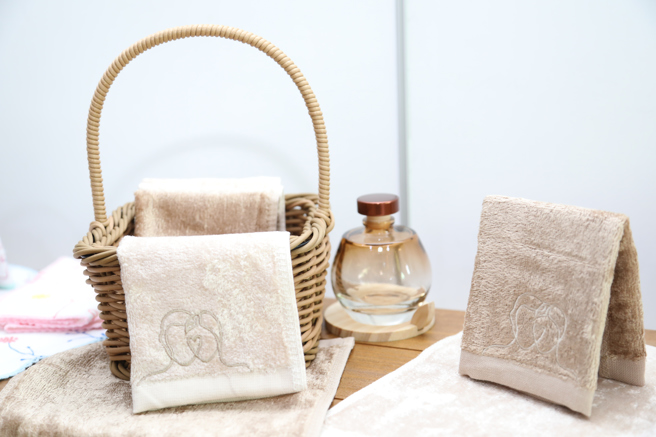 來自雲林虎尾「台灣製造」的毛巾品質已追上日本知名品牌。（圖／主辦單位提供）