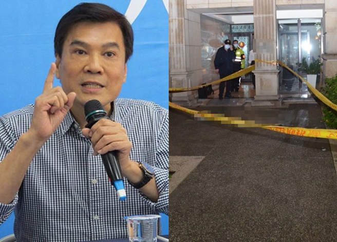 前立委黃義交驚傳住處墜樓，送醫搶救不治。（中時資料照、翻攝照片）