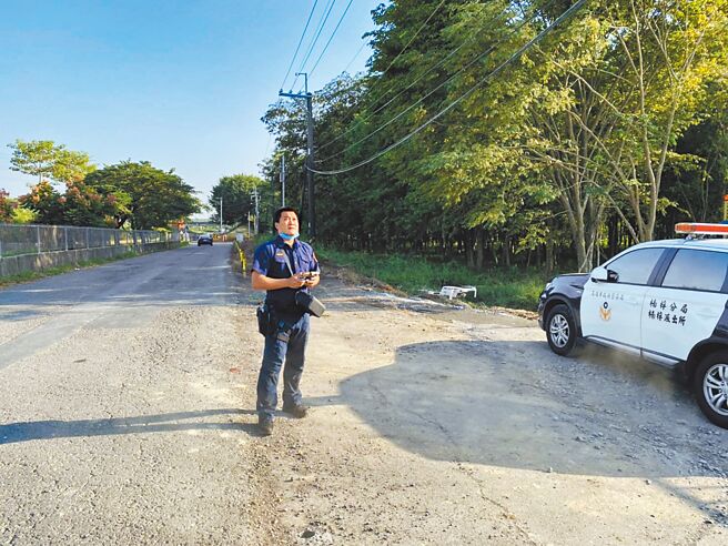 高雄警方透过空拍机寻找失踪妇人的下落。（翻摄照片／林瑞益高雄传真）