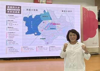 黃敏惠拋十大旗艦計畫藍圖 提升嘉市成為「台灣新都心」