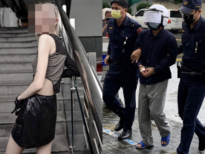 陈男称与死者交往5天花了近10万，13日吵架用枕头闷死对方，与先前称「加工自杀」说法迥异，警方发现蔡女脖子有勒痕、瘀伤，对陈男说词持保留态度。（翻摄照片）