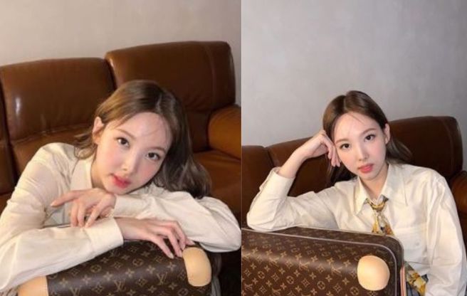 TWICE娜璉德國狂粉再度現身。(圖/TWICE IG)