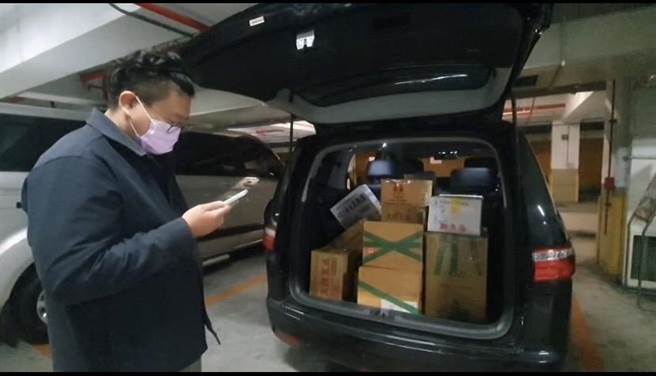 宜兰县政府社会处已备妥物资。（民眾提供／吴佩蓉宜兰传真）