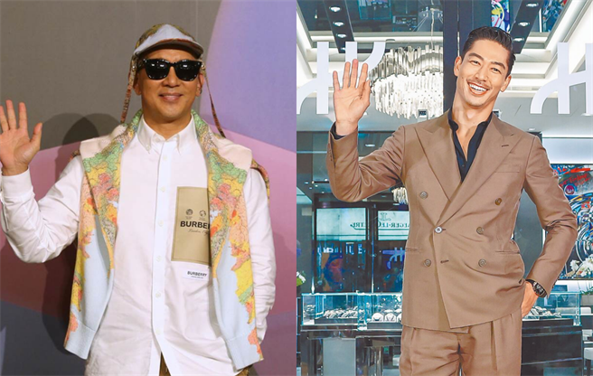 具俊晔（左）、AKIRA。（本报资料照片）