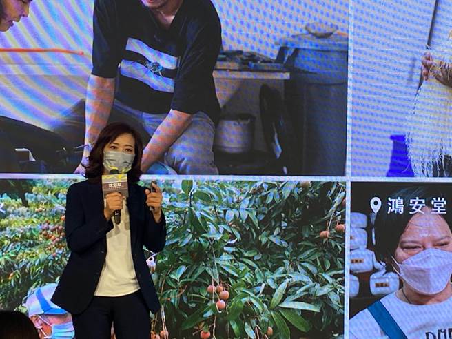 沈慧虹18日提出观光产业政策，「启动来去新竹住1晚2.0」。（陈育贤摄）