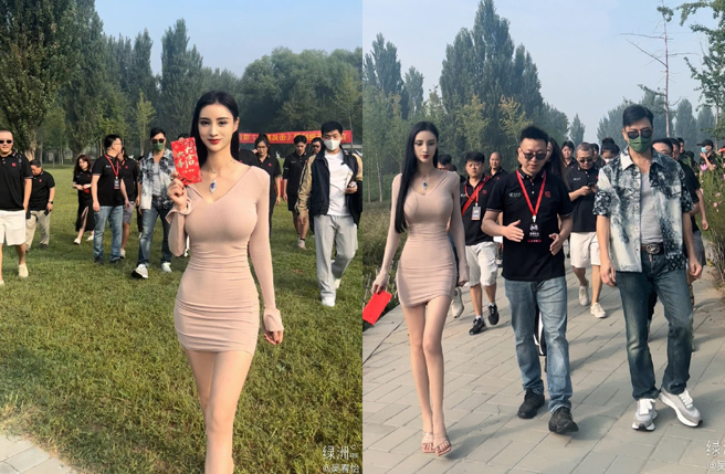 吴春怡身材佳、脸蛋精致成为「娇点」。（图／翻摄自吴春怡微博）