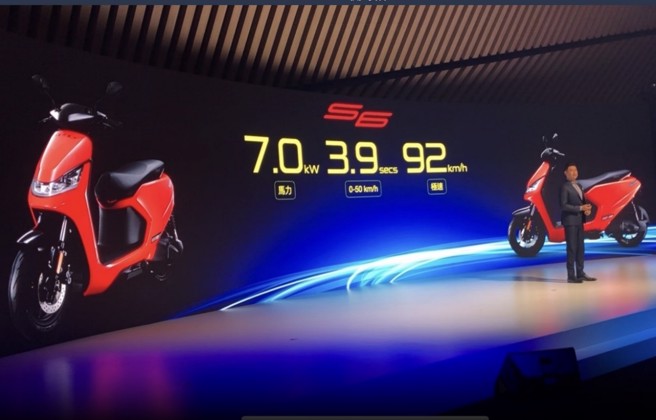 以全能座驾为诉求的Ionex S6。（图／中时）