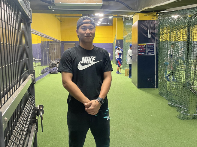 U23中华队罗暐捷。（毛琬婷摄）