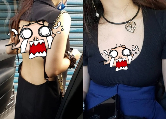 男子抱怨女友穿著太過清涼，竟然反被女友回應「穿著得體很正常」。（翻攝自Dcard）