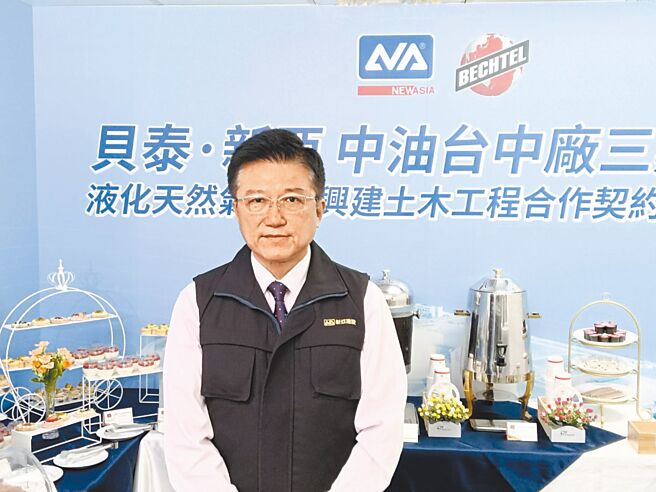 新亞建總經理賴調燦。圖／袁延壽