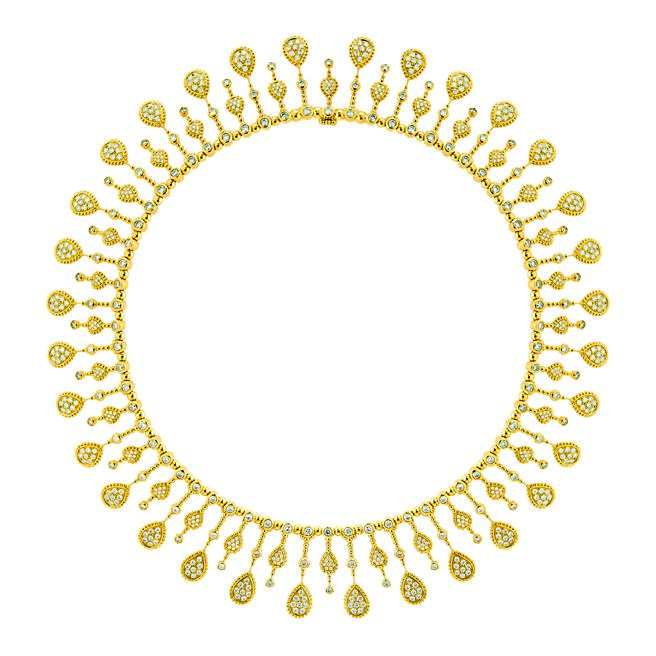 宝诗龙Serpent Boheme系列solarite项炼，约244万元。（Boucheron提供）