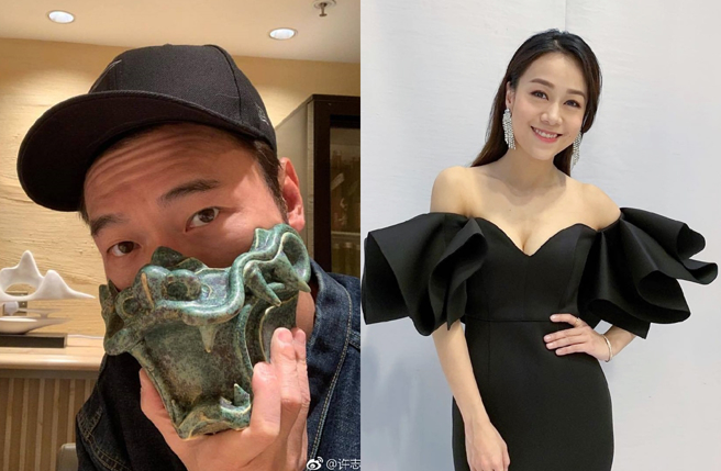 許志安被問黃心穎，求饒媒體別再提過去的事。（圖／翻攝自許志安、黃心穎Jacqueline微博）