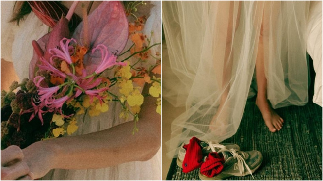 孔曉振過去在IG上曬出多張婚禮相關照片。（圖／翻攝自孔曉振IG@rovvxhyo）