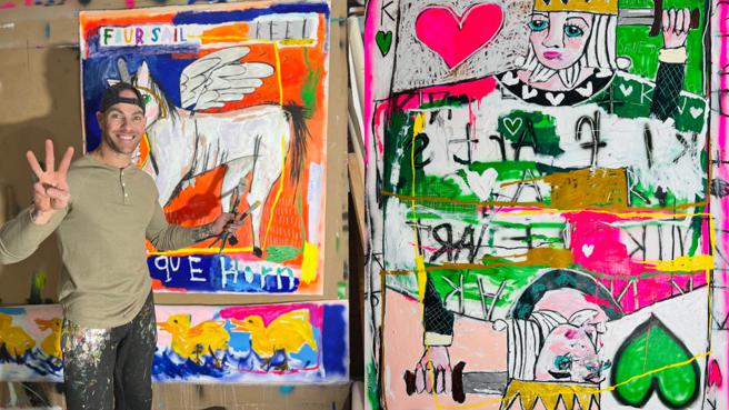 台北藝博 Nathan Paddison 將帶來有史以來最大作品展出。