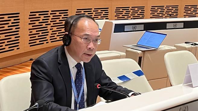 中国裁军大使李松。（中新社）