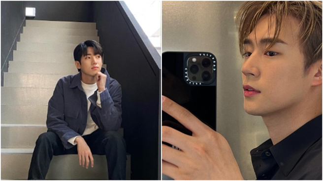 宰灿与朴栖含合作戏剧《语意错误》而爆红。（图／翻摄自宰灿IG@jaechan_dkz、栖含IG@parkseoham）