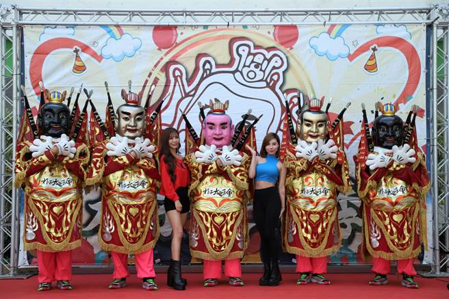 DJ Gina及JKF女郎高萱将参与太子文化季演出。（嘉义县政府提供∕吕妍庭嘉义传真）