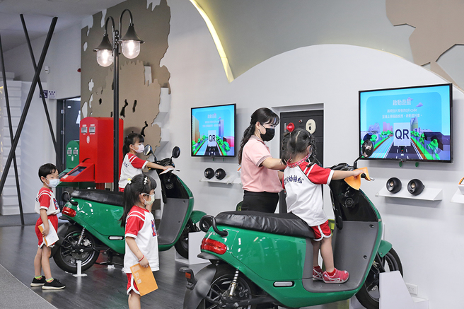 邮博馆高雄馆去年12月开幕，是亲子与学生假日休閒、平日学习的好地方。(摄影/Carter)