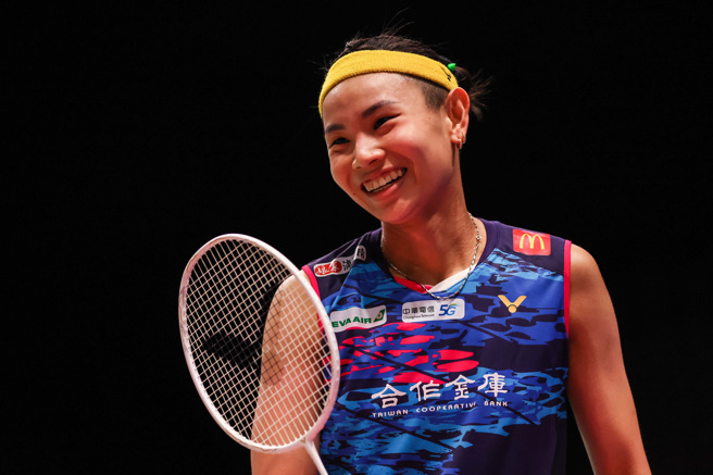 戴资颖在丹麦羽球公开赛首轮直落二获胜。（Badminton Photo提供）