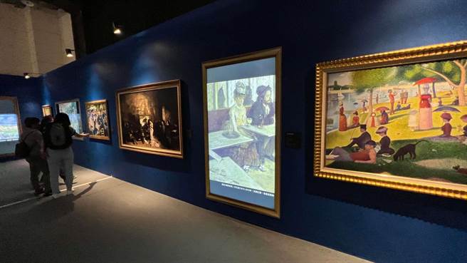 「世界百大名画展」10月20日起于高雄义享时尚购物广场1F登场，让民眾可一次饱览横跨600年的世界名画。（柯宗纬摄）