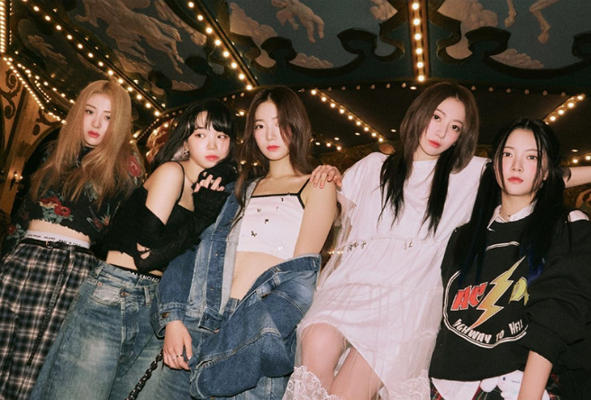 韩国女团LE SSERAFIM。（图／摘自LE SSERAFIM IG）