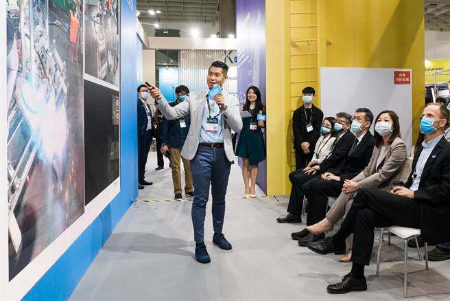 超过10家厂商蒞临供应商辅导基金发表会，展现台湾供应商研发与技术能力、高级焊接人才成果。(图／沃旭能源提供)