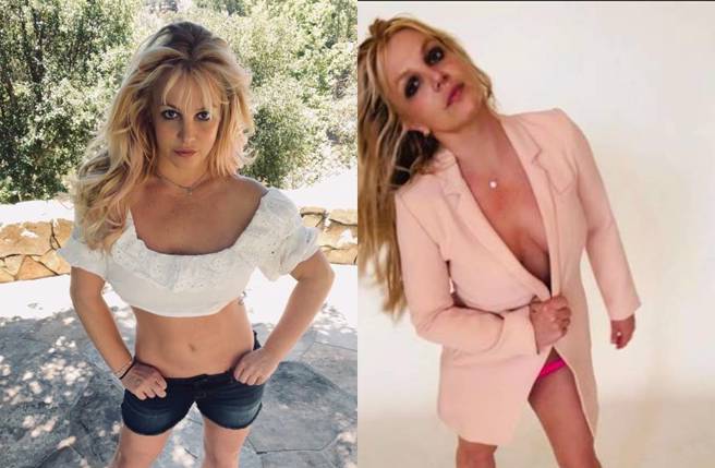 布蘭妮常放送大尺度辣照。(圖／取自布蘭妮IG)