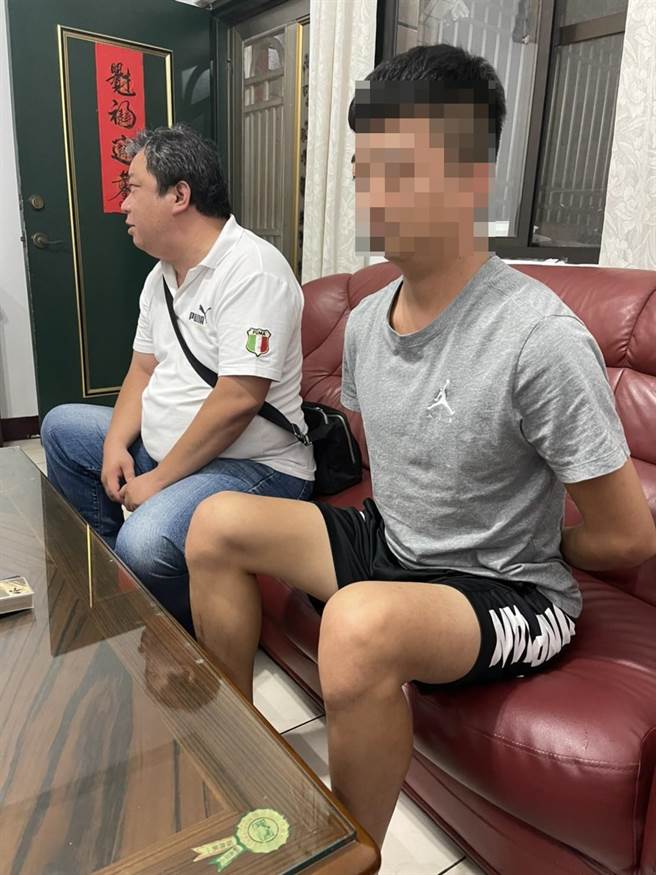 负责寻找诈骗受害对象的谢姓男子。（警方提供／蔡依珍桃园传真）