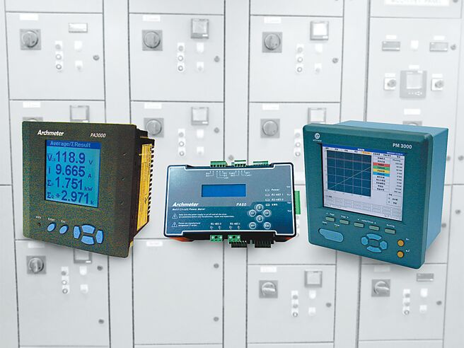 玖鼎專注於未來先進電力管理最適化與效率化。圖為玖鼎電力的主力產品，智慧型電力表、多迴路電力表、電力盤主控制器。圖／業者提供