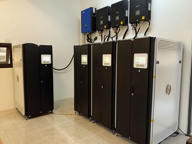 格斯科技家用儲能系統。圖／業者提供