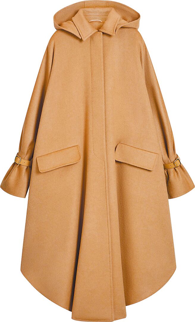 MITSUI OUTLET PARK林口店的MaxMara骆驼绒风衣外套，原价19万8800元，优惠价11万9280元。（MITSUI OUTLET PARK提供）